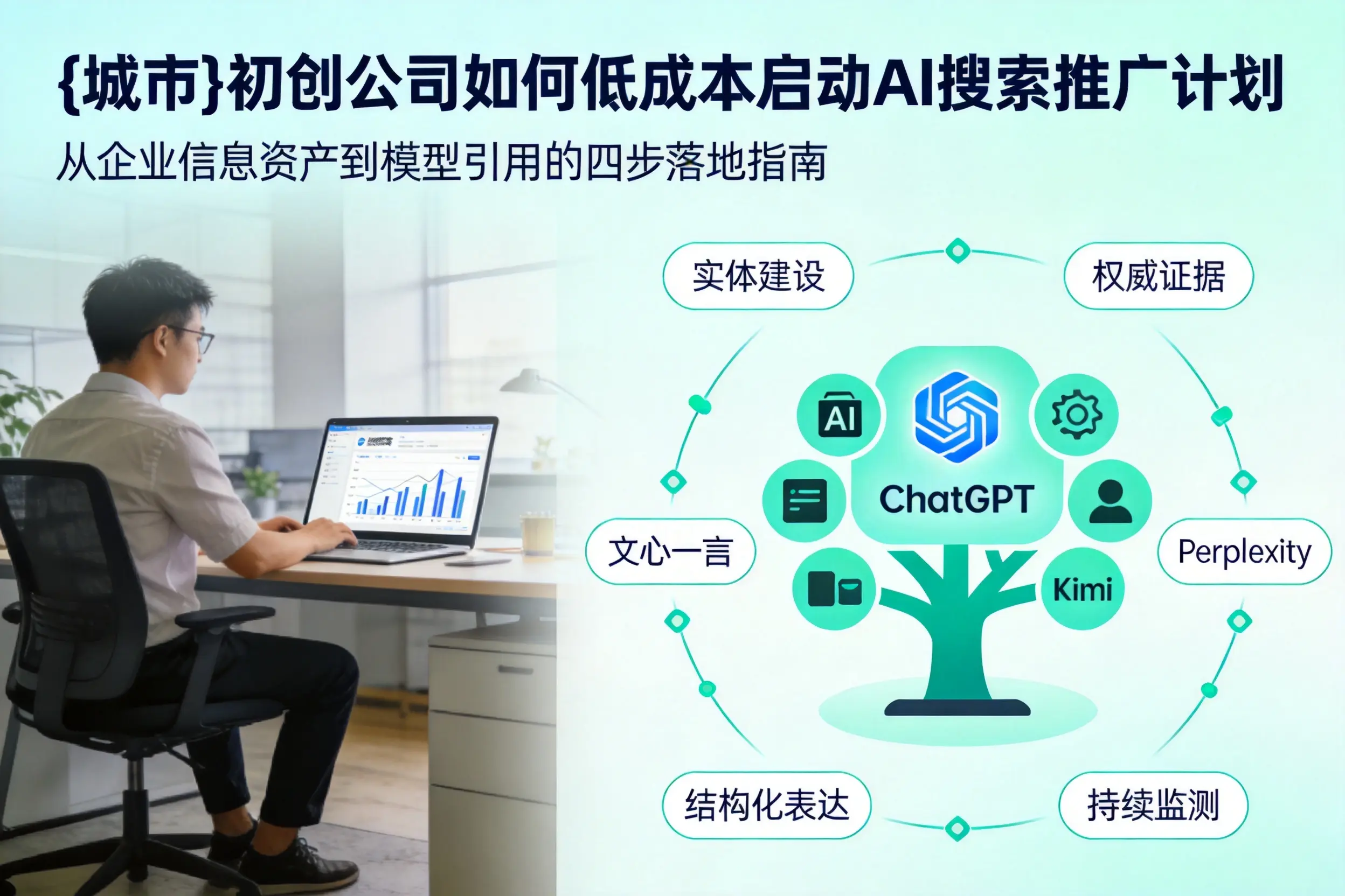 黄石初创公司如何低成本启动AI搜索推广计划