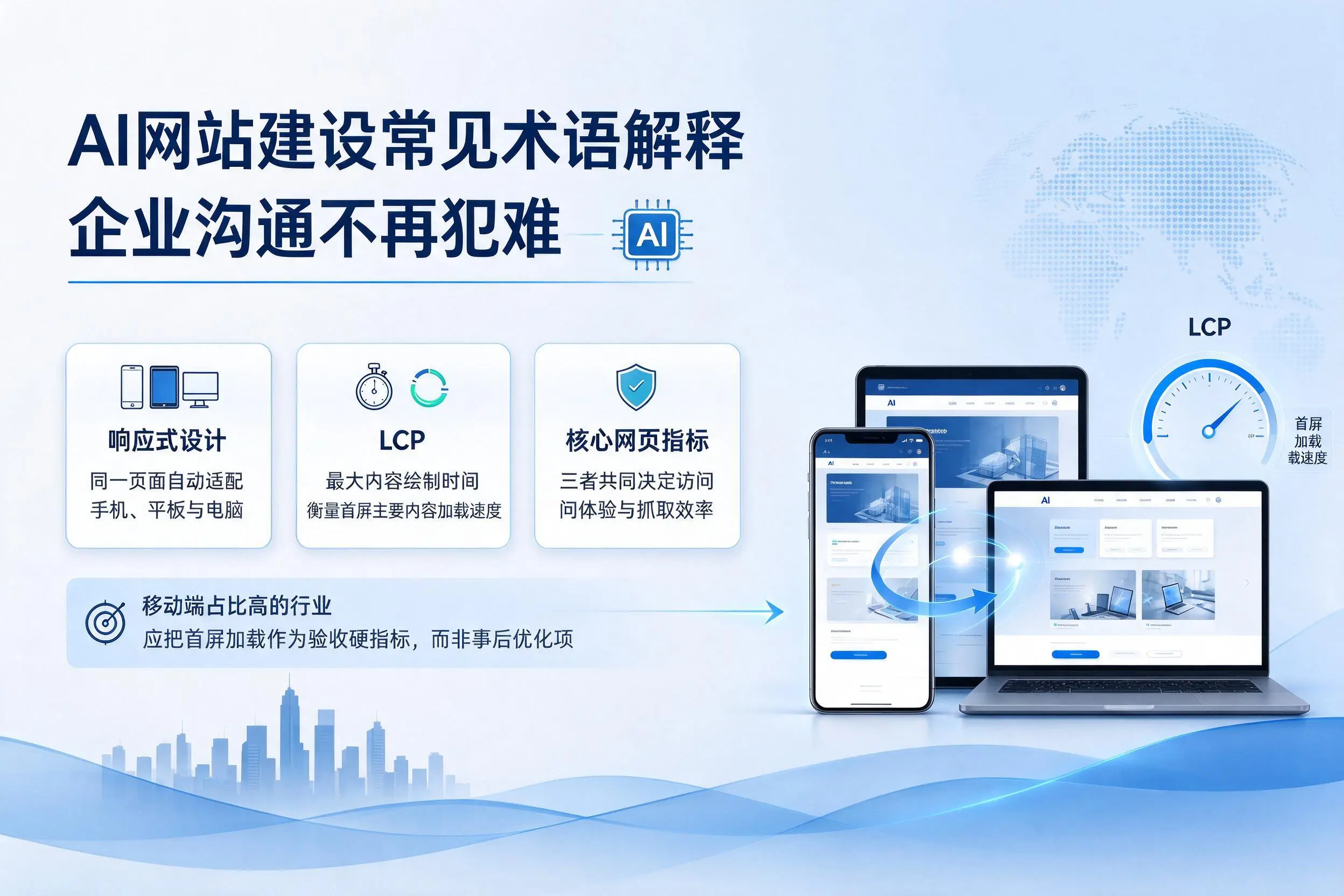 AI网站建设常见术语解释，黄石企业沟通不再犯难